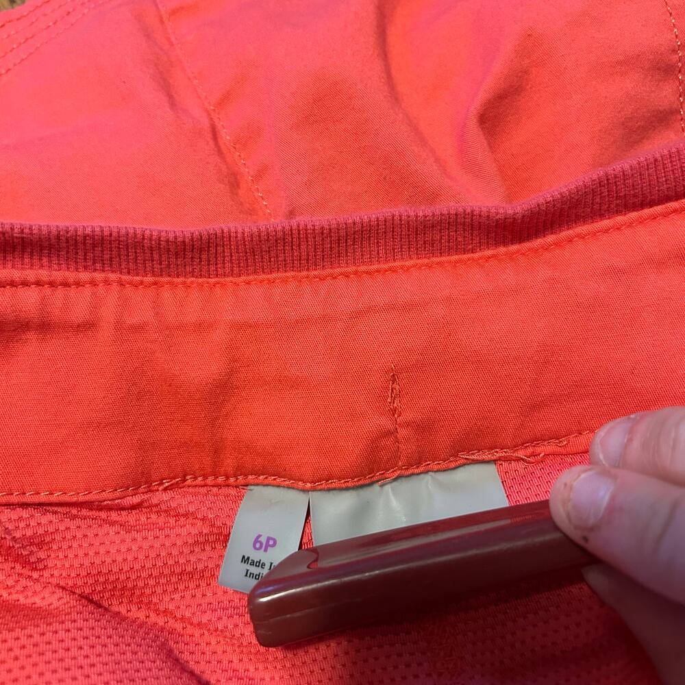 Athleta Sonora Skort Womens 6P Watermelon Red Sporty Pockets Athleisure - Picture 6 of 6